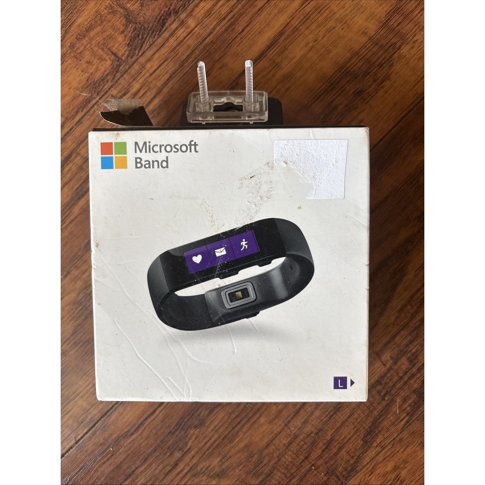New Sealed Microsoft Band Smart‎ Fitness Watch Activity Model 1619 Size L Large